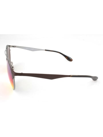 Ray Ban Okulary przeciwsłoneczne unisex w kolorze brązowo-zielono-pomarańczowym