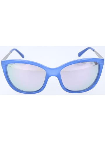 Guess Damskie okulary przeciwsłoneczne w kolorze zielono-błękitno-jasnoróżowym