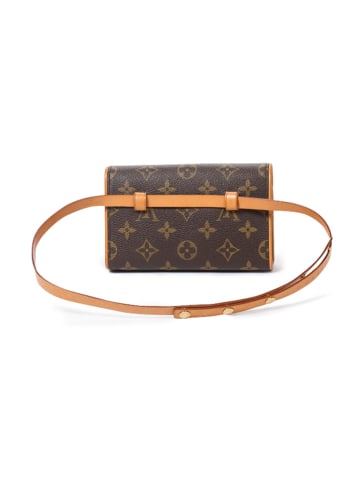 Louis Vuitton Gürteltasche "Florentine" in Braun - (B)17 x (H)10,5 x (T)4 cm