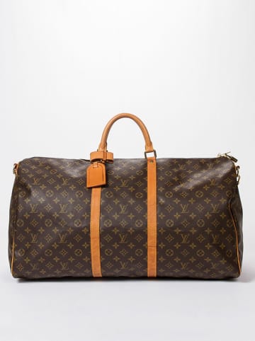 Louis Vuitton Tweedehands weekendtas "Keepall Bandouliere 60" - (B)60 x (H)26 x (D)31 cm
