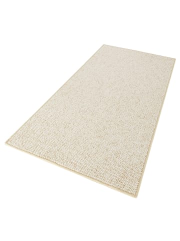 BT Carpet Kurzflor-Teppich "Wolly" in Creme