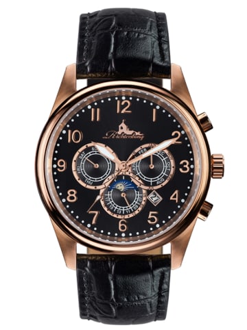 Richtenburg Automatisch horloge "Athen" zwart/roségoudkleurig