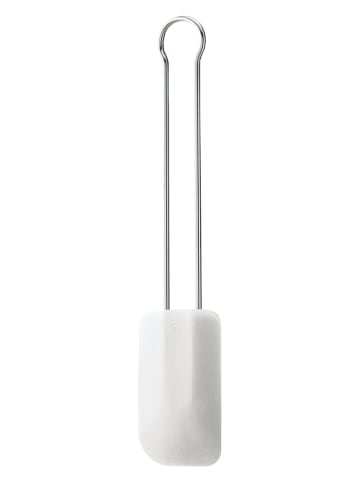 Rösle Łopatka w kolorze srebrno-białym do ciasta - dł. 26,5 cm