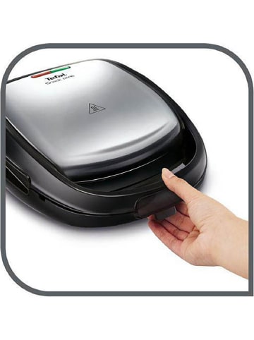 Tefal Gofrownica 2w1 "Snack Time" w kolorze czarnym