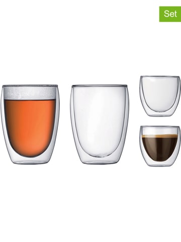 bodum 4-delige glazenset "Pavina"