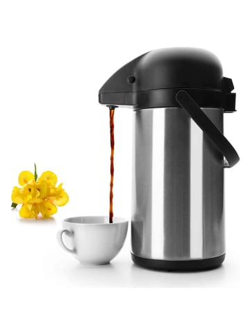 Ibili Isolierkanne in Silber - 2,2 l