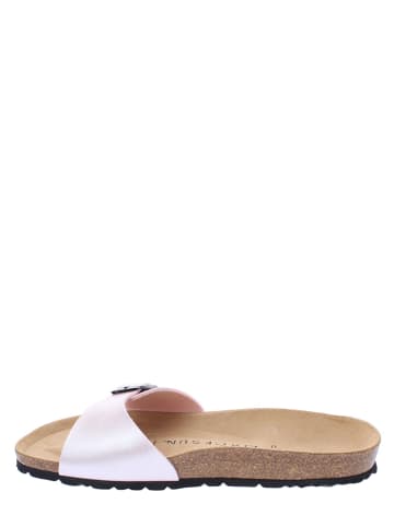 BACKSUN Pantoletten "Paris" in Rosa