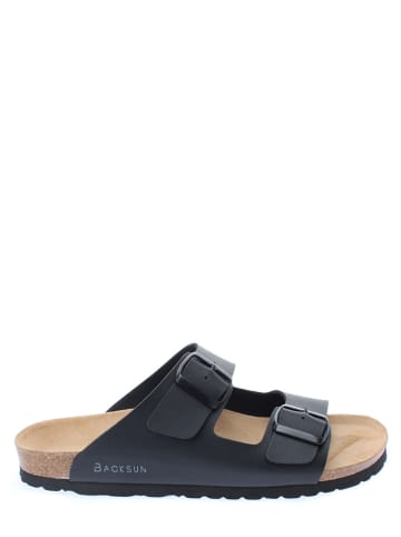 BACKSUN Slippers zwart