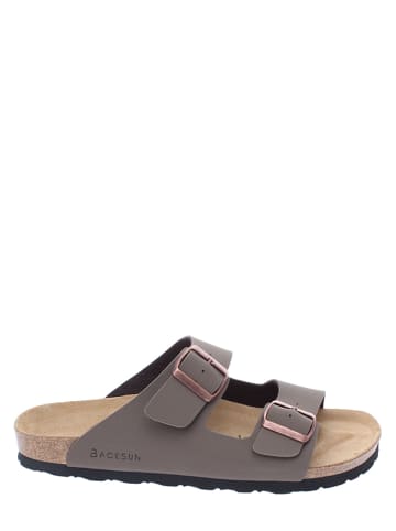 BACKSUN Slippers bruin