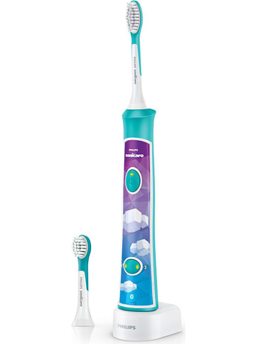 PHILIPS sonicare Szczoteczka soniczna "For Kids" w kolorze turkusowo-fioletowym na bluetooth - 4+