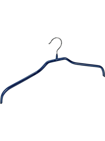 Wenko 4er-Set: Kleiderbügel in Blau - (B)42 x (H)19 x (T)1 cm