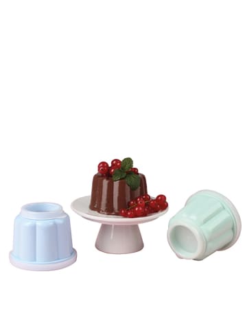 Dr. Oetker 6-delige set: puddingvormen meerkleurig - 150 ml