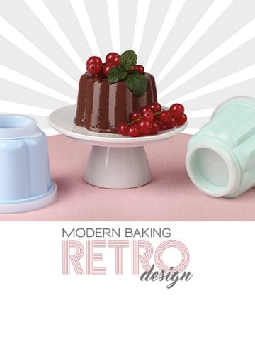 Dr. Oetker 6-delige set: puddingvormen meerkleurig - 150 ml