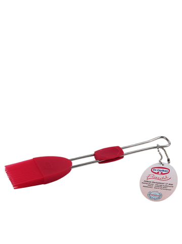 Dr. Oetker Pędzle cukiernicze (2 szt.) "Flexxible" w kolorze czerwonym - dł. 22 cm