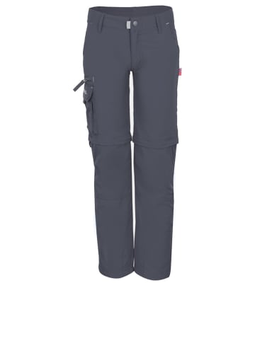 Trollkids Spodnie funkcyjne "Oppland" w kolorze antracytowym