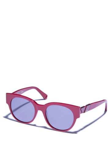 Max&Co Damskie okulary przeciwsłoneczne w kolorze czerwono-niebieskim