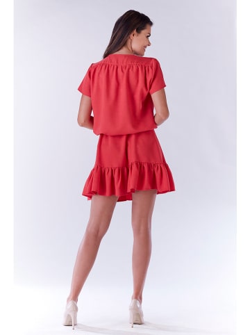 Awama Kleid in Rot