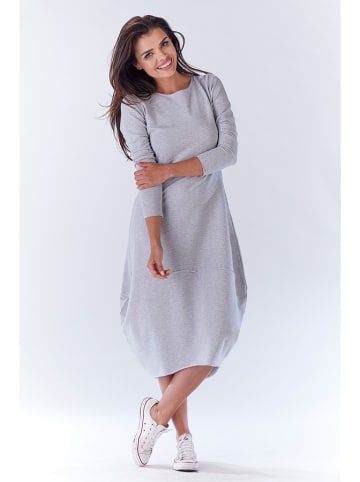 Awama Kleid in Grau