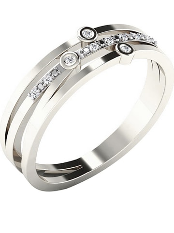 Diamant Vendôme Weißgold-Ring mit Diamanten