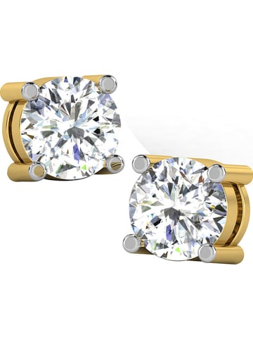 Diamant Vendôme Gold-Ohrstecker mit Diamanten