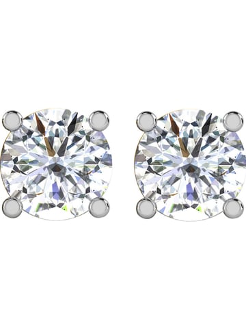 Vittoria Jewels Gold-Ohrstecker mit Diamanten