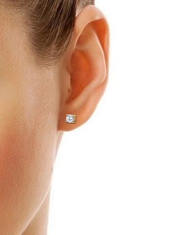 Vittoria Jewels Gouden oorstekers met diamanten