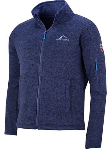 Westfjord Fleecejacke "Katla" in Blau