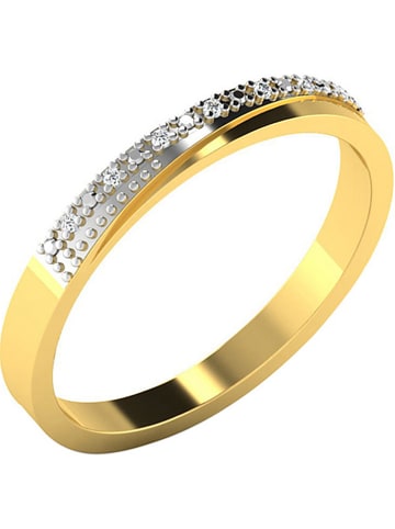 Aria Gouden ring met diamanten