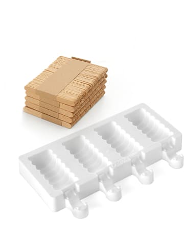 silikomart Silikonowa forma w kolorze białym - (D)24 x (S)11,2 cm