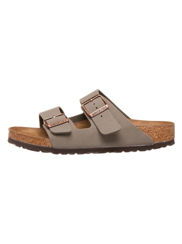 Birkenstock Pantoletten "Arizona" in Grau - Weite N
