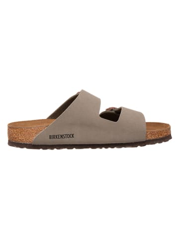 Birkenstock Pantoletten "Arizona" in Grau - Weite N