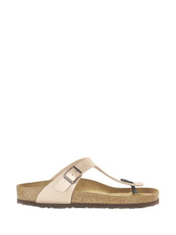 Birkenstock Japonki w kolorze kremowym