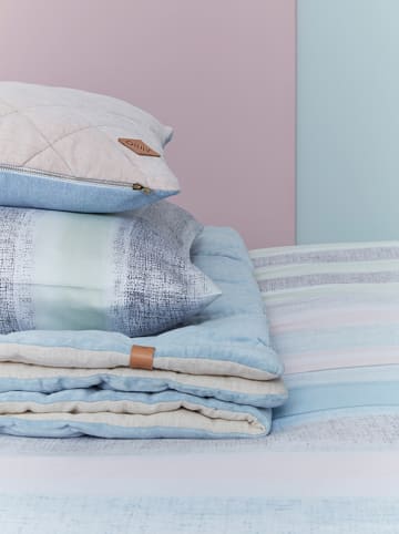 Oilily Kissen "Marshmallow" in Grau/ Rot