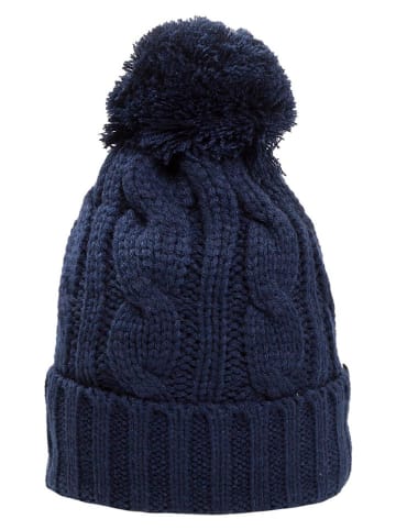 Döll Muts met pompon donkerblauw