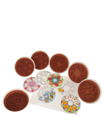 SUNNYSUE 6tlg. Riesenstempelset "Mandala-Tiere" - ab 3 Jahren