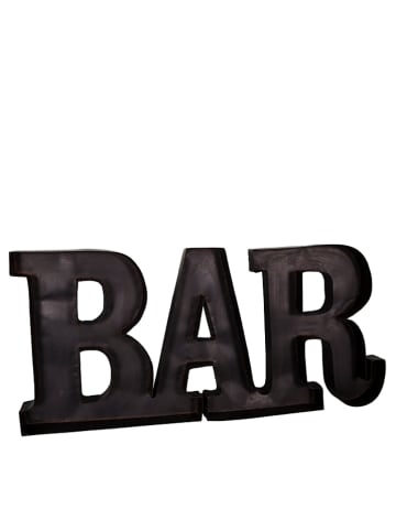 Anticline Dekoracyjna figurka "Bar" w kolorze ciemnobrązowym - 71,5 x 33 cm