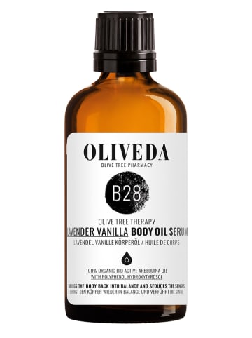 Oliveda Lichaamsolie "Lavendel vanille - Anti stress", 100 ml
