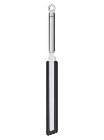 Rösle Crêpewender zilverkleurig/zwart - (L)32,5 cm