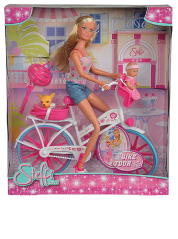 Steffi LOVE Puppe "Steffi - Bike Tour" mit Zubehör - ab 3 Jahren