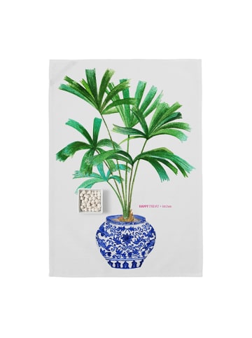 Happy Friday 2er-Set: Geschirrtücher "Porcelain" in Weiß/ Bunt