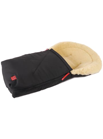 Kaiser Naturfellprodukte Voetenzak met lamsvacht "Emmi" zwart - (L)80 x (B)37 cm