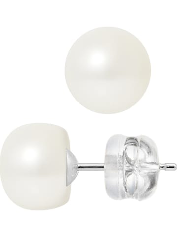 Pearl Addict Perlen-Ohrstecker in Weiß