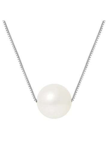 Pearline Złoty naszyjnik z perłą - dł. 42 cm