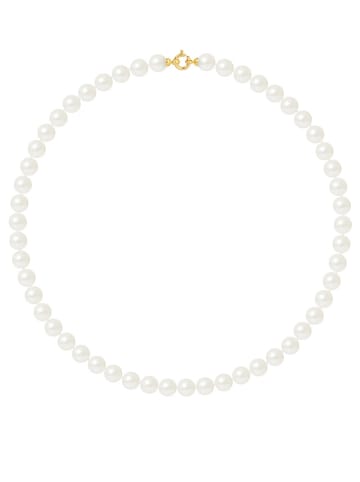 Pearline Perlen-Halskette in Weiß - (L)50 cm