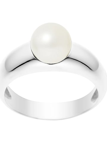 Pearl Addict Srebrny pierścionek z perłą
