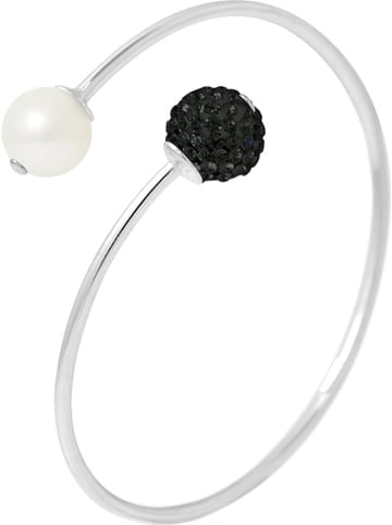 Mitzuko Silber-Armspange "Prestige You & Me" mit Perle
