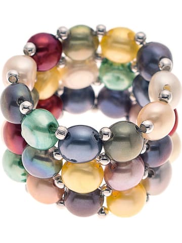 Pearline Pierścionek w różnych kolorach z perłami
