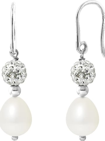 Pearline Srebrne kolczyki z perłami