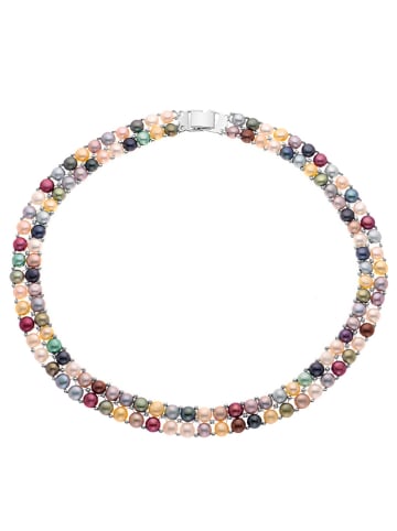 Pearline Perlen-Halskette in Bunt - (L)40 cm