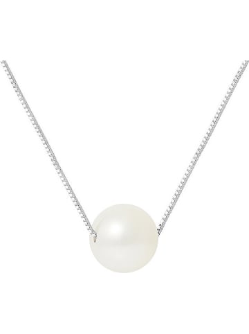 Pearl Addict Srebrny naszyjnik z perłą - dł. 42 cm